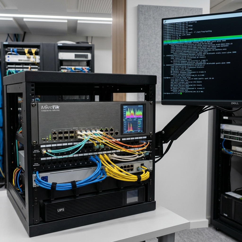 Mikrotik Router and Linux Infrastructure